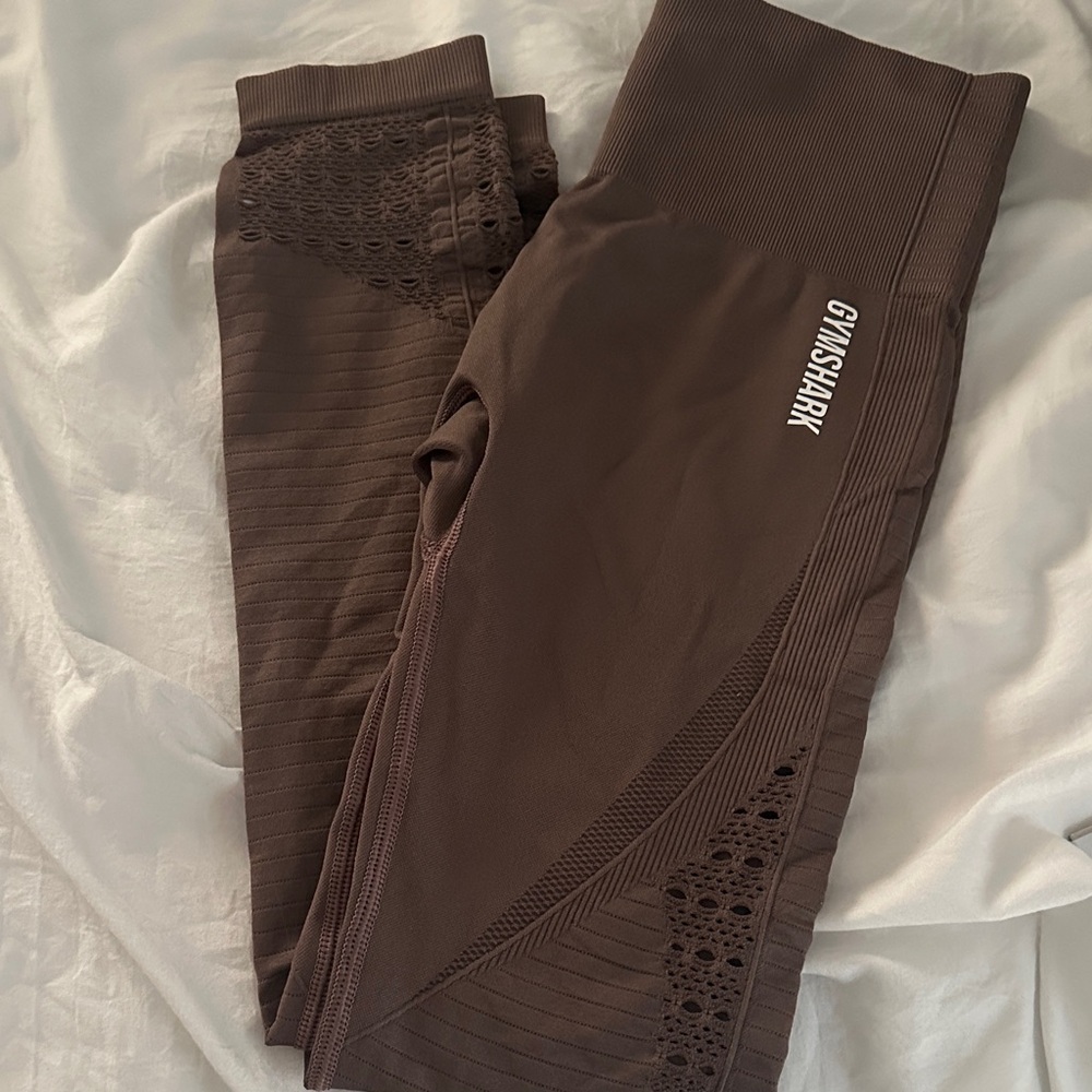 Gymshark Chocolate Brown Leggings